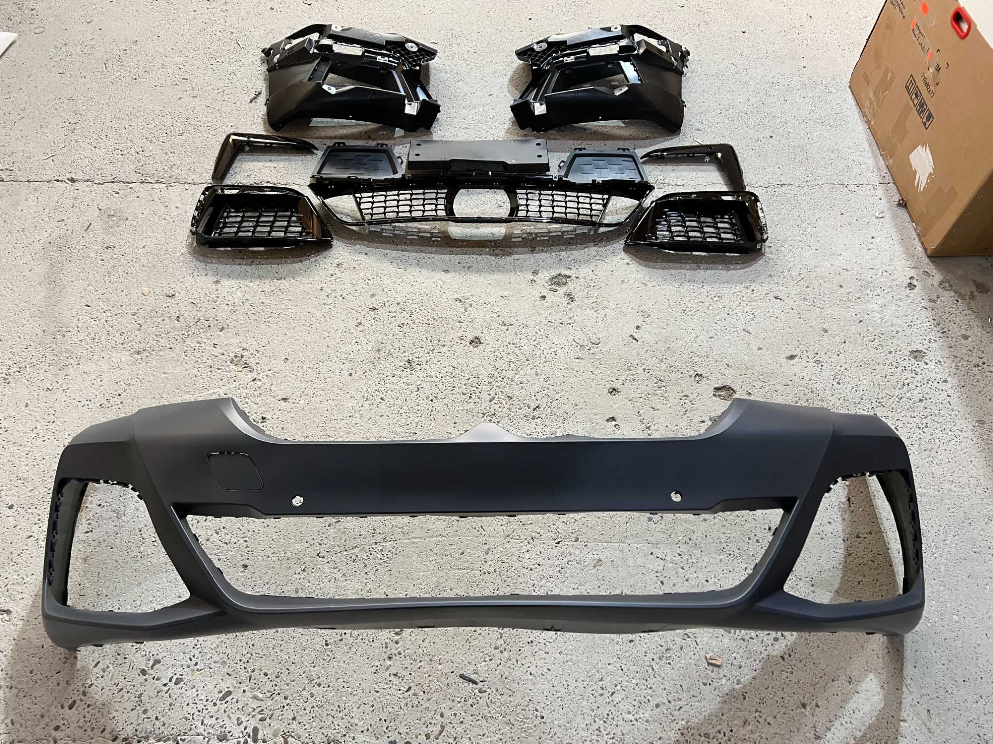 передний бампер bmw g30 lci Facelift 2020+ М пакет бмв г30