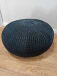 Pufa puf IKEA SANDARED 71 x 44 cm pokrowiec granatowy