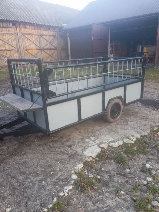 Dwukółka klatka do ciągnika