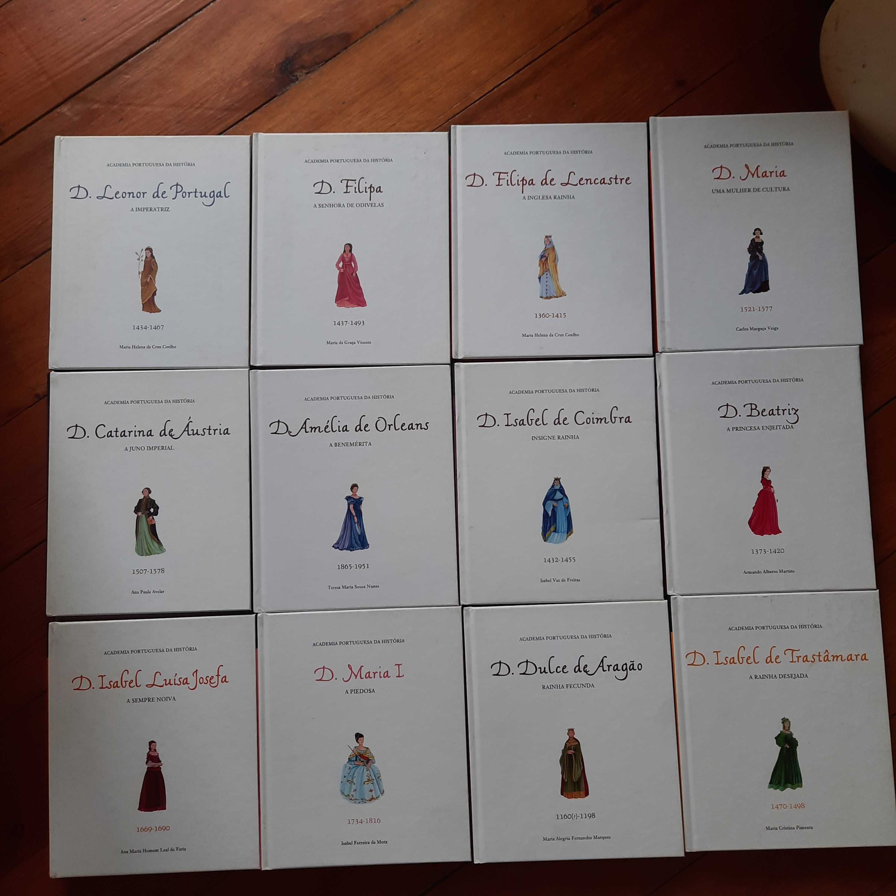 Coleção de livros "Rainhas e Infantas de Portugal"