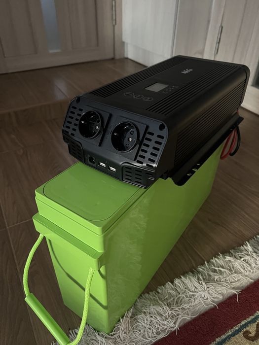 Аккумулятор с преобразователем 1000/2000 W