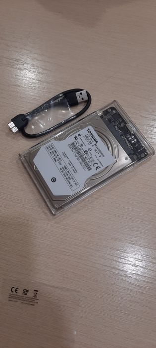 Внешний накопитель 640Гб