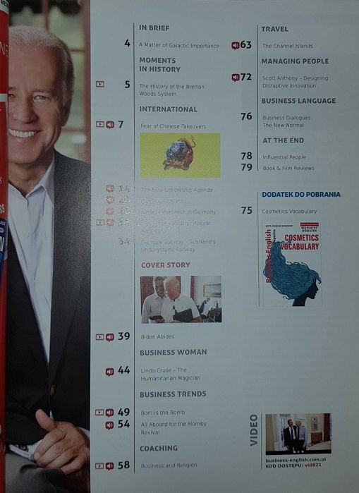 Business English Magazine nr 81/2021 nauka angielskiego