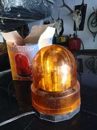 Lampa ostrzegawcza 12 V na magnes pomaranczowa
