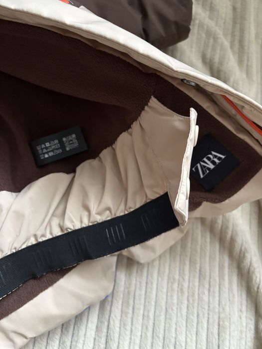 пуховик зимняя зимова куртка ZARA 110-116