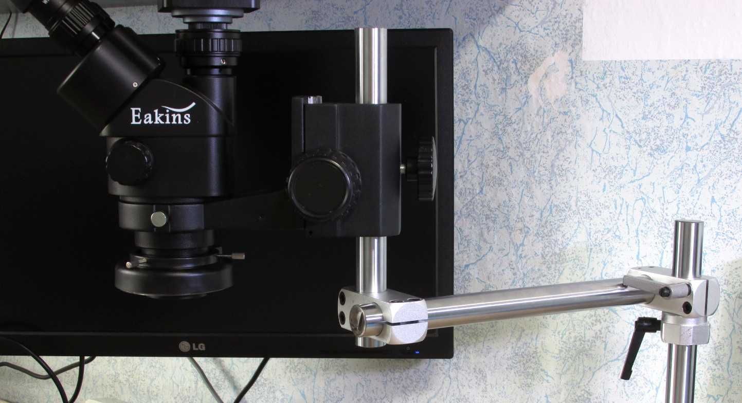 Штатив поворотный для микроскопа МБС, Nikon, SZM, Leica