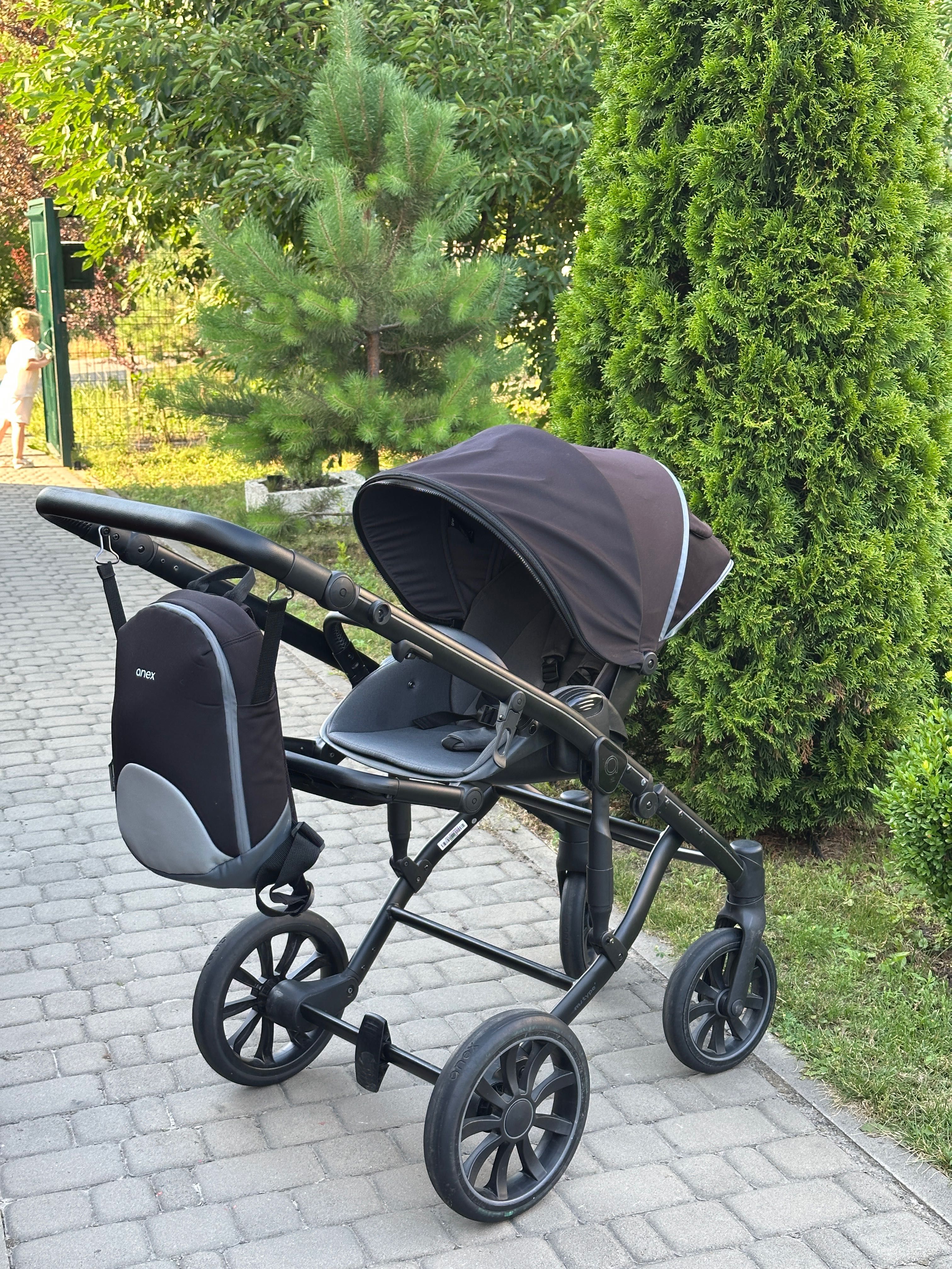 Коляска 2 в 1 Anex M/Type PRO Tech grey, на гарантії до вересня 2026