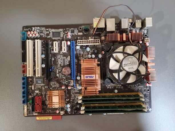 Asus P5K pro, Intel Core xeon X5450, 4 x 2GB RAM