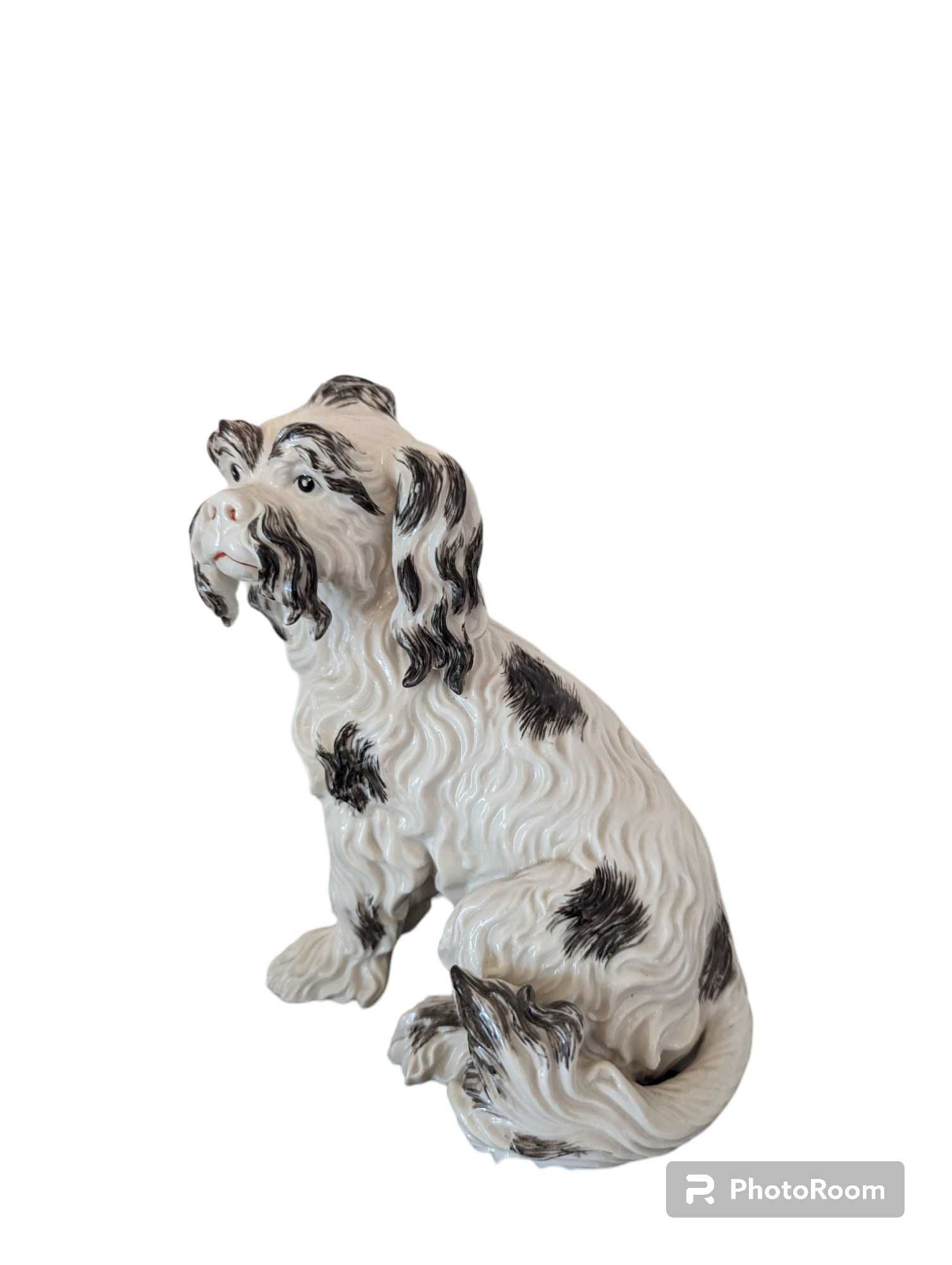 Nymphenburg Porcellan Spaniel dog