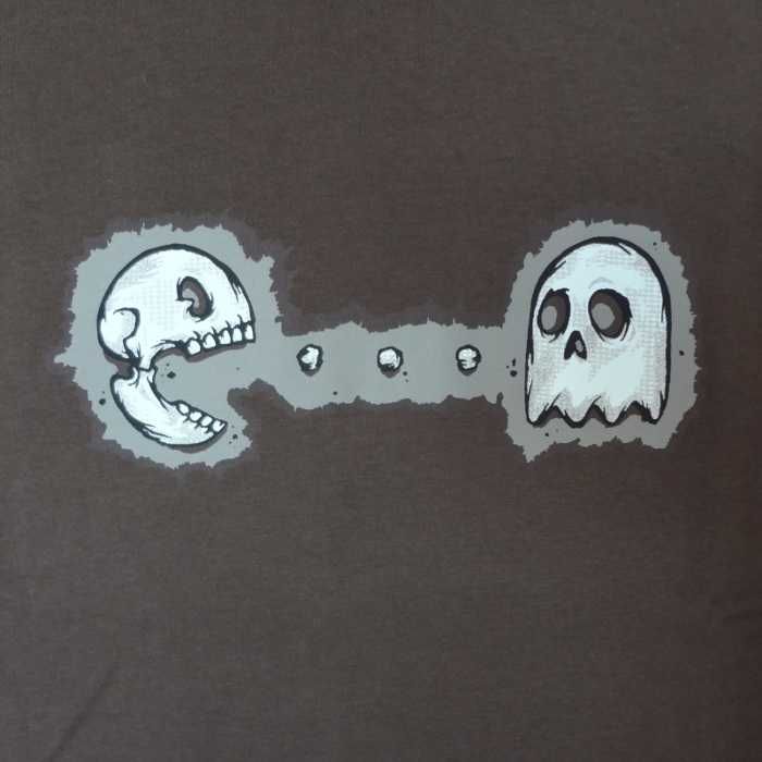 T Shirt 'Camisolas' de cor Castanho