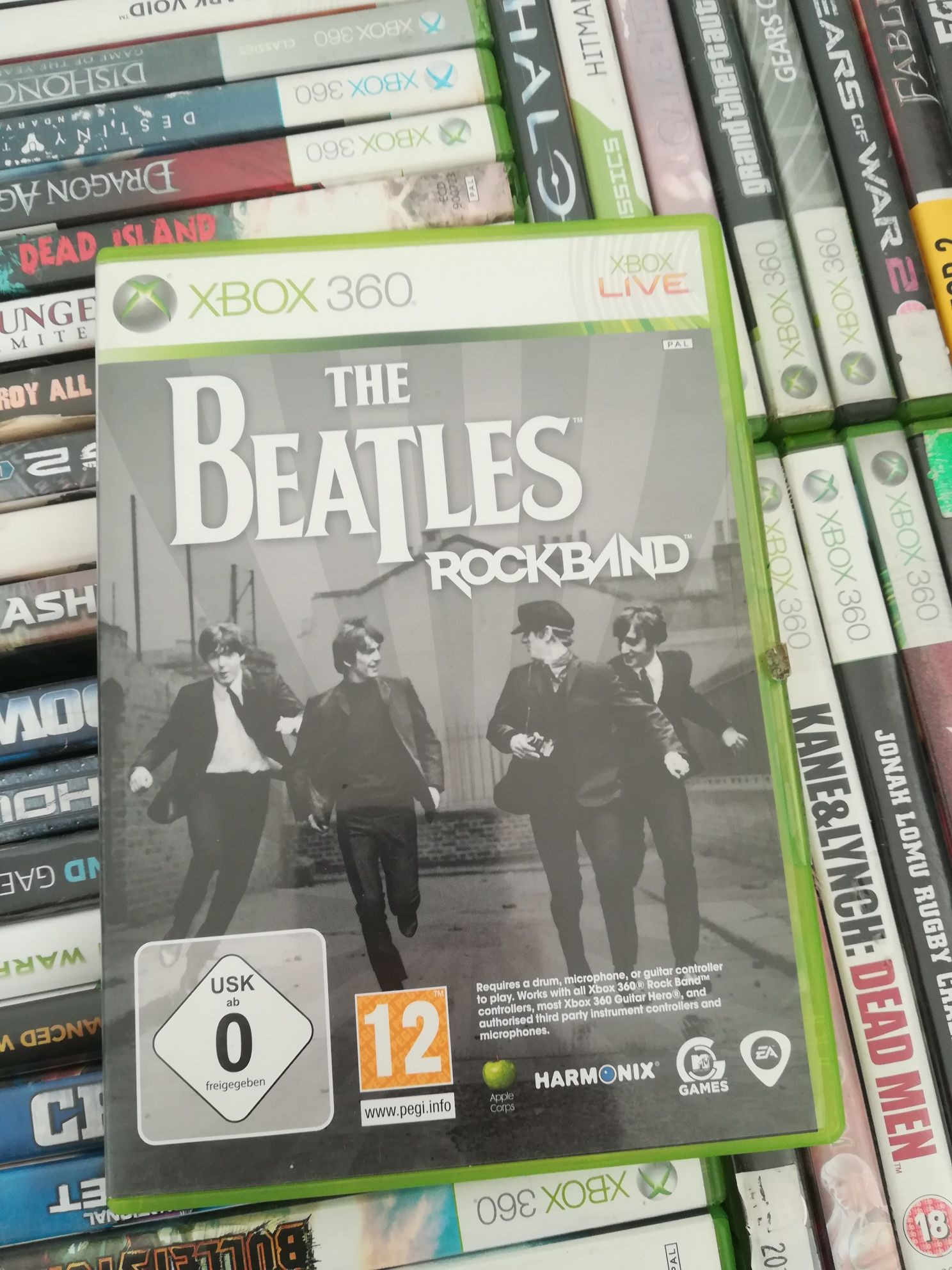 The Beatles rockband rock band xbox 360