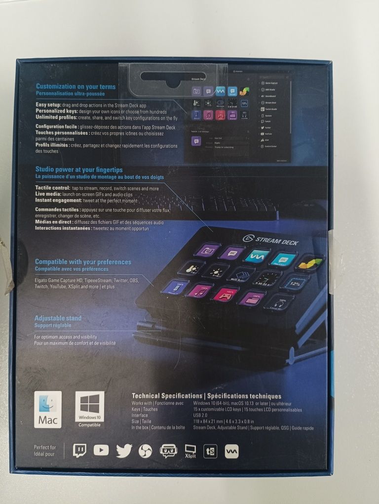 Контролер для стрімінгу Stream Deck