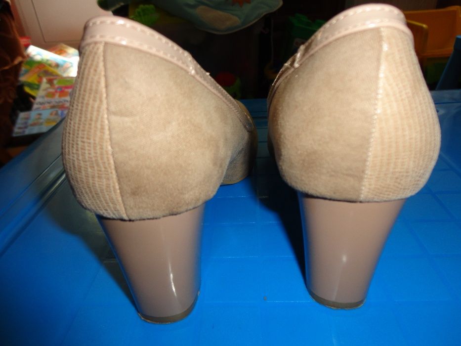 Buty damskie-czółenka/półbuty-roz.37/Firma Clara Barson CCC-Nowe