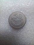 Moneta kolekcjonerska 50 gr z 1949 roku