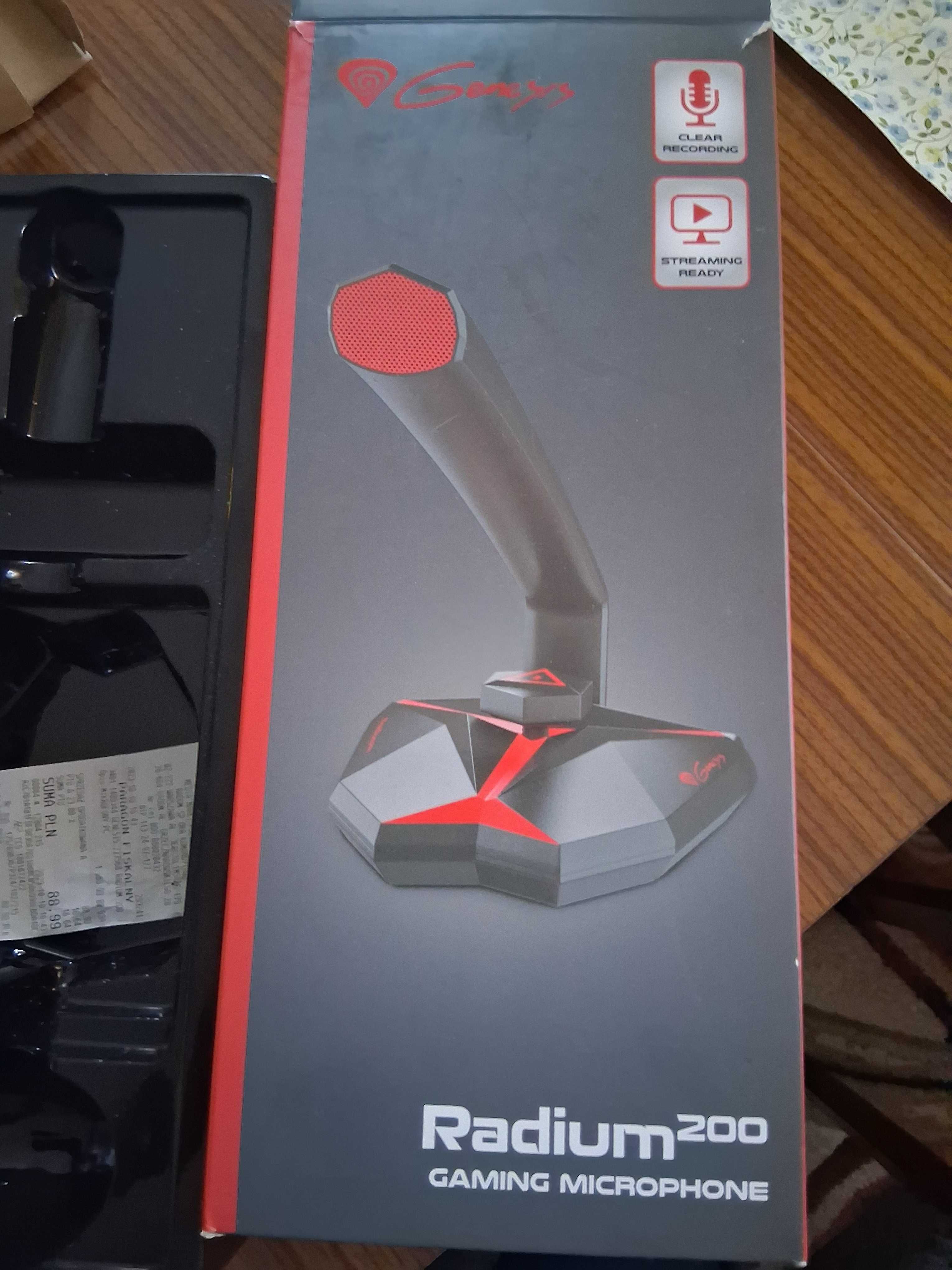 Mikrofon Firmy Genesis Radium 200 Gaming