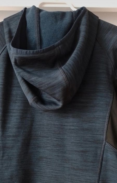 Granatowa sportowa bluza damska kaptur H&M rozm. XS
