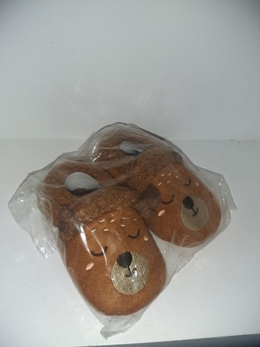 Pantufas bebé n.13 camel