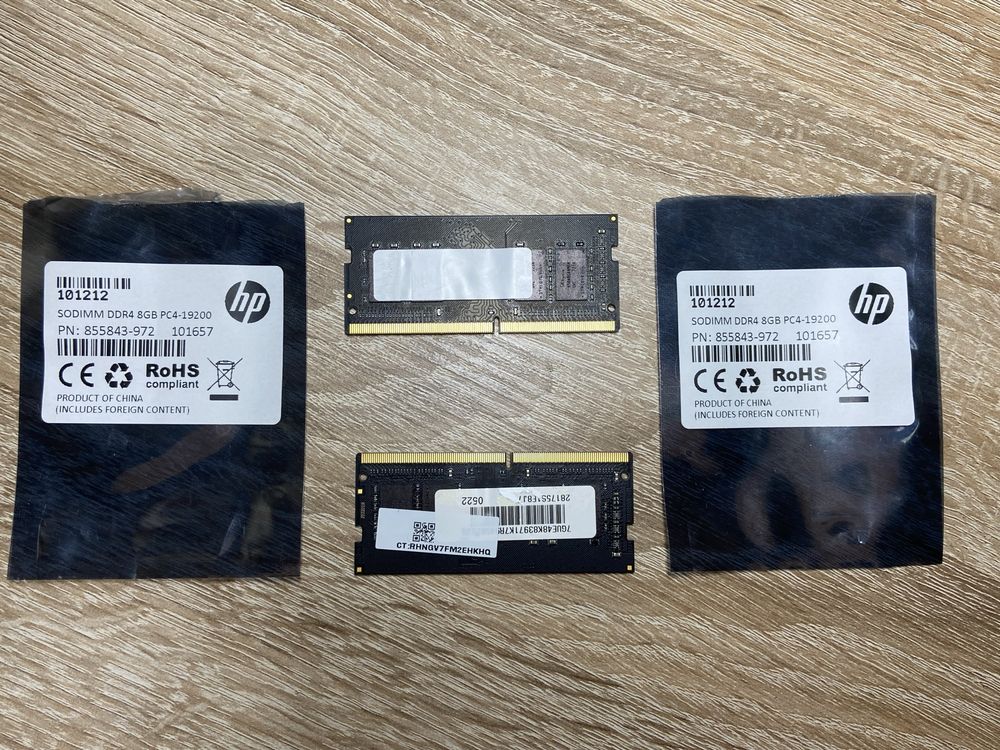 Оперативна памʼять HP 8 Gb DDR4