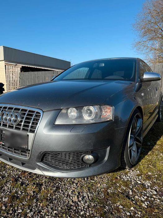 Audi A3 S3 8P 05-08 maska błotnik pokrywa klapa części LX7Z 3 drzwi