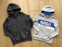 Bluzy H&M, rozmiar 122/128 cm, m.in. NASA