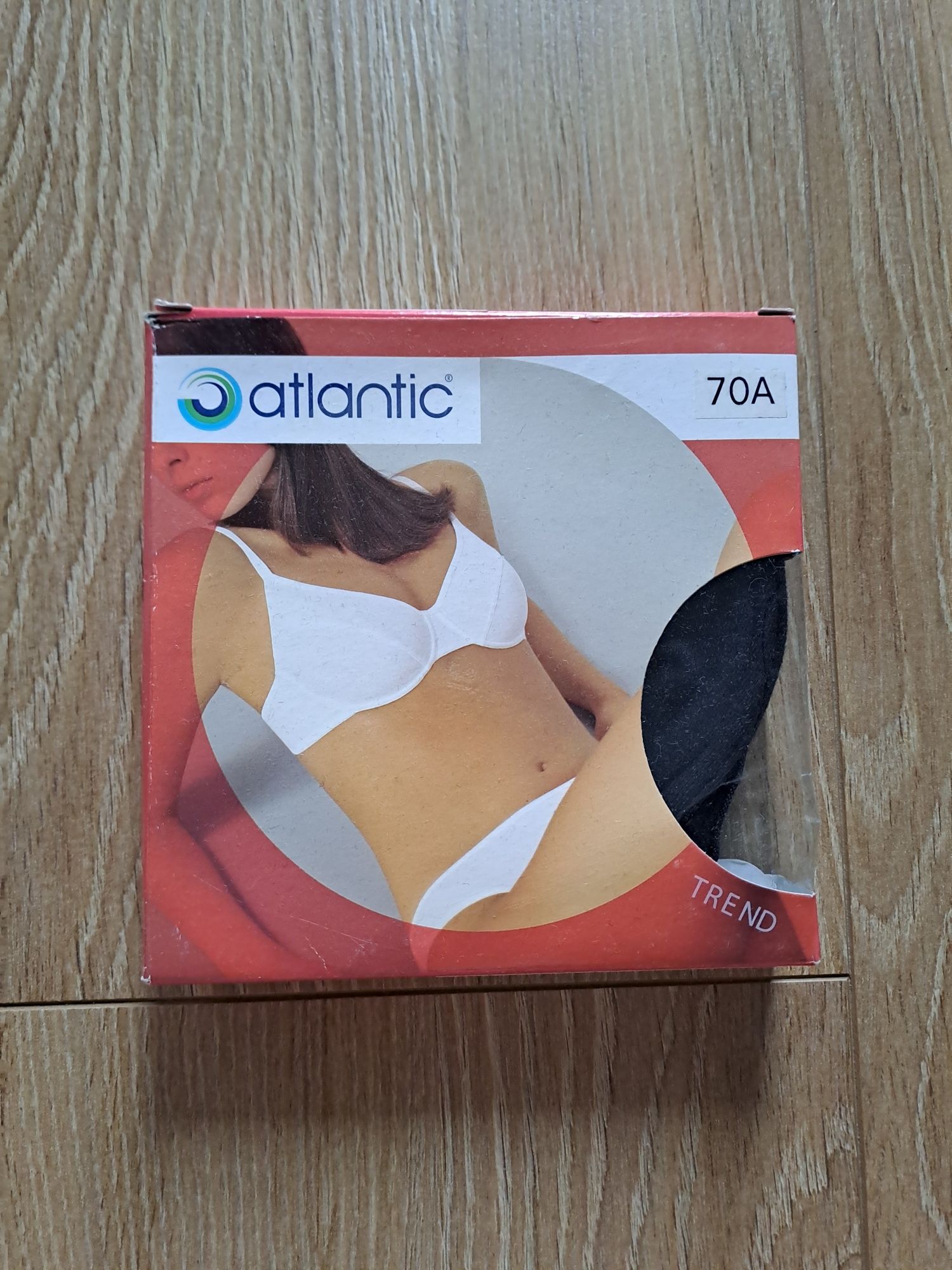 Biustonosz bawełniany Atlantic, r. 70A