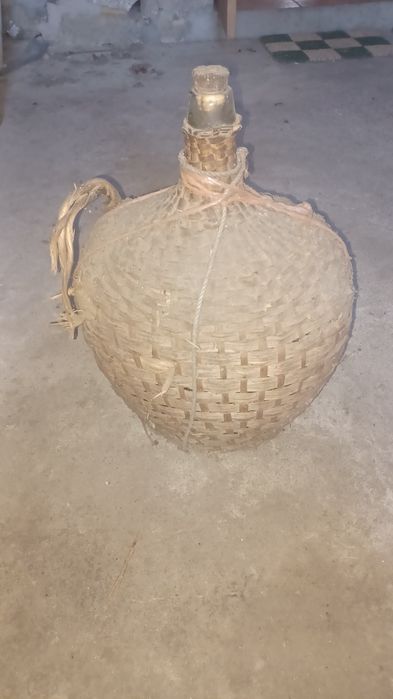 Garrafão vidro antigo
