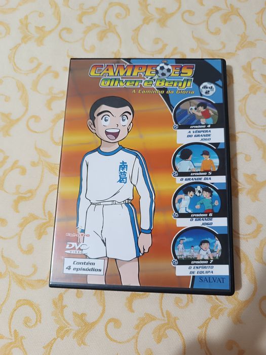 Campeões Oliver e Benji. DVD 2 Infantil