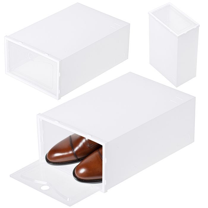 pudełko organizer pojemnik na buty 32x21x12,5cm