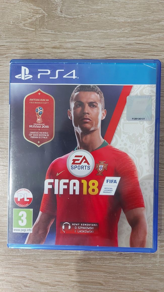Gra FIFA 18 na konsolę PS4