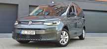 Volkswagen Caddy Salon Polska 7 Osobowy Bogata Opcja Long 2021 Serwis ASO