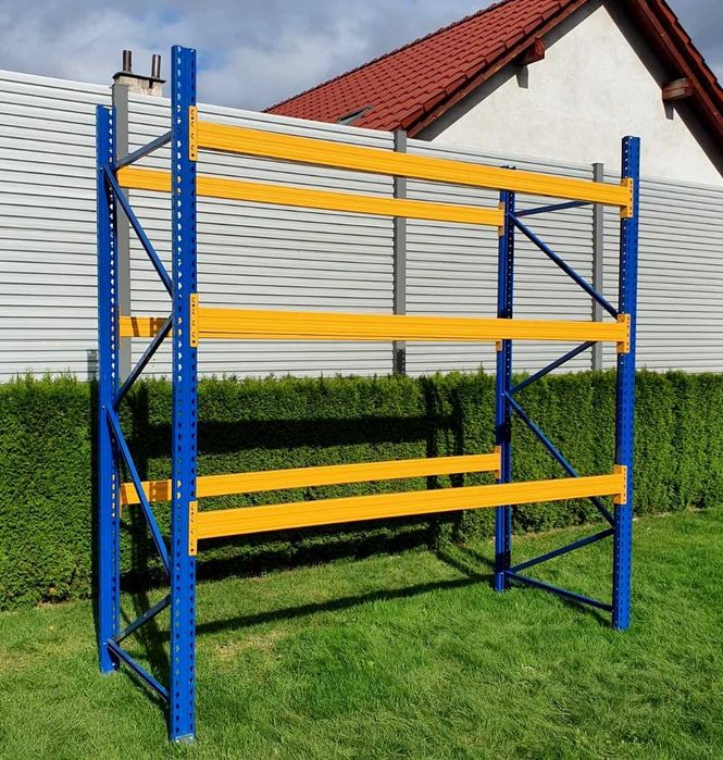 Regały paletowe magazynowe Jungheinrich MPB, Regał magazynowy paletowy