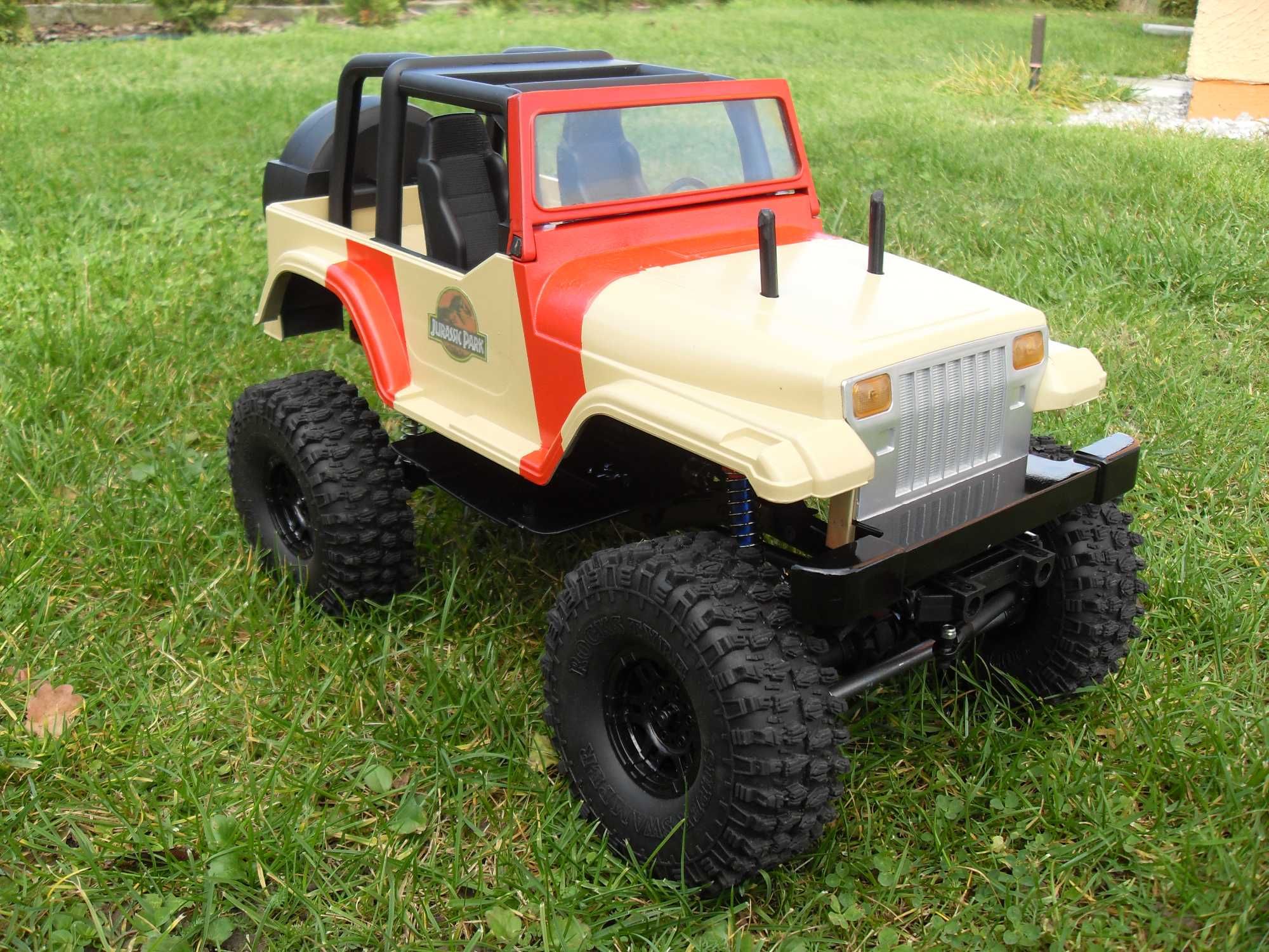 JEEP WRANGLER 4X4  1:10 OFF ROAD Trial Crawler Model RC