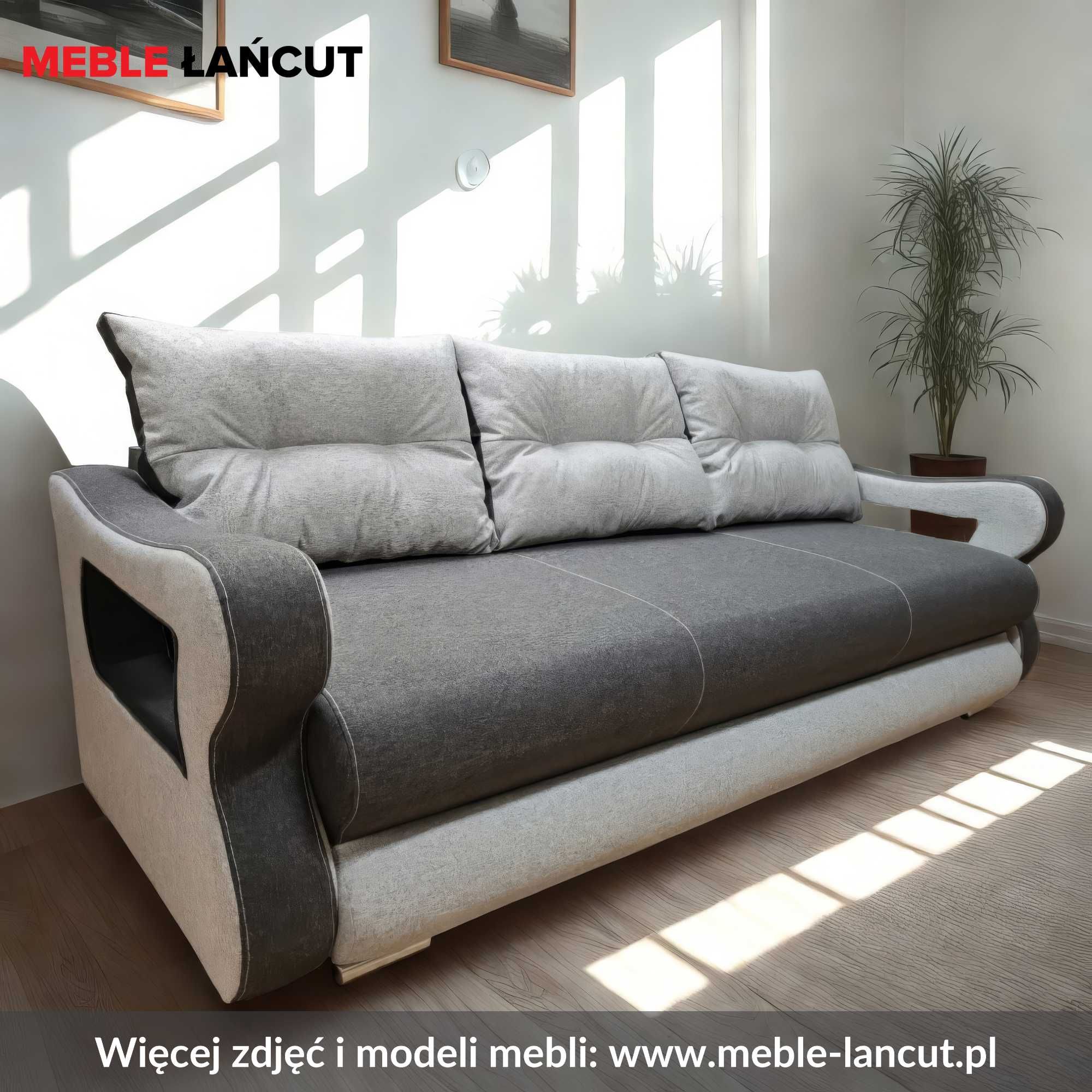 Kanapa Sofa Andżelika - pojemnik, automat, bonel, do 80km TRANSPORT