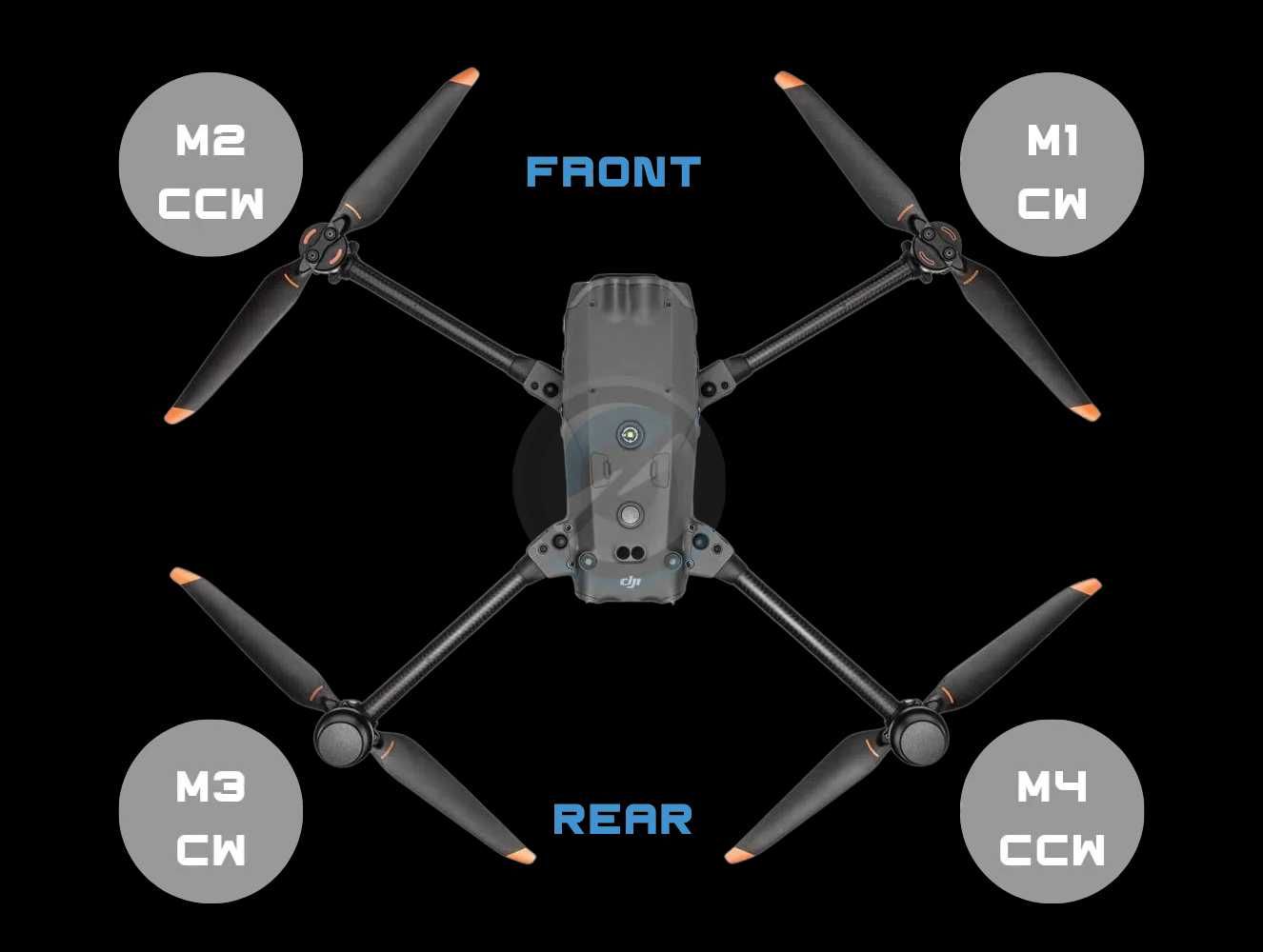 Частини променів для DJI Matrice 30T запчастини Frame Arm Carbon Tube