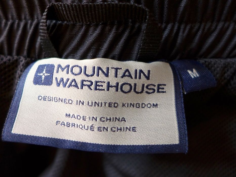 Spodnie Mountain Warehouse wodoodporne - czarne