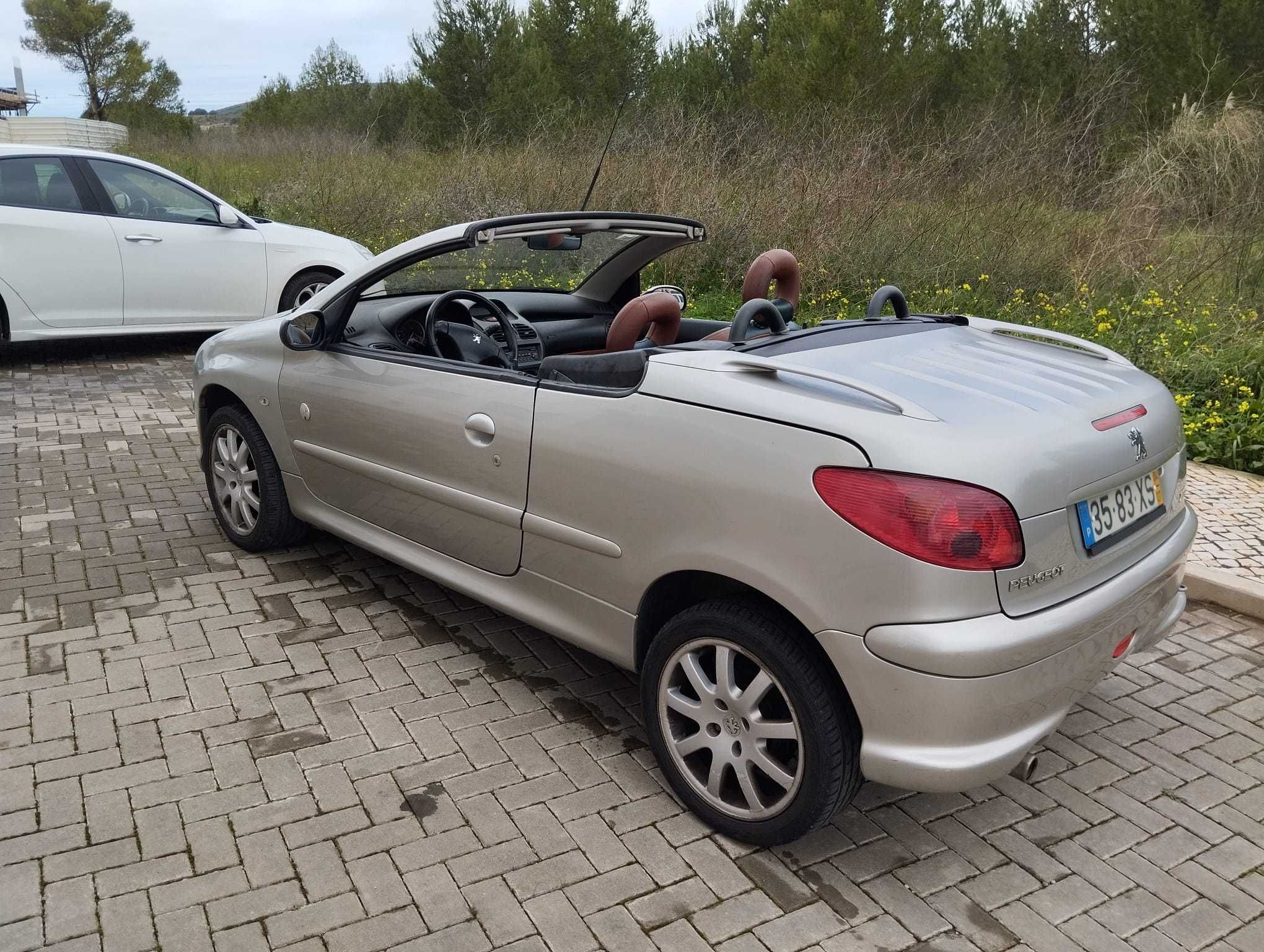 Peugeot 206 CC Edição Especial Roland Garros 2004