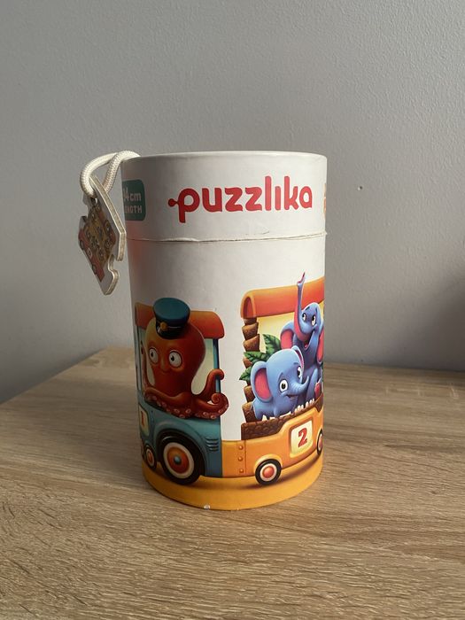 Картонні пазли "Поїзд" 13050 Puzzlika (20 деталей)