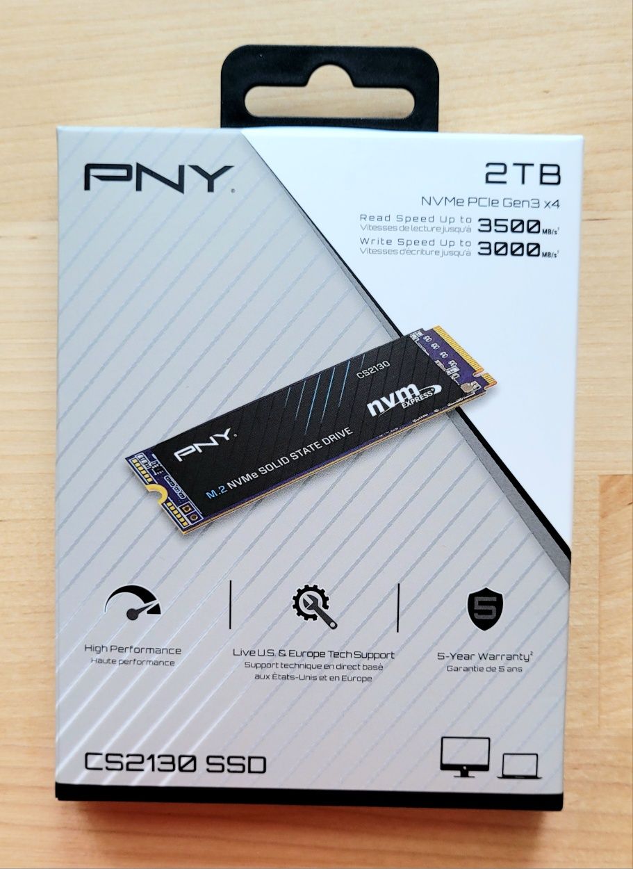 Dysk SSD PNY 2TB M.2 PCIe NVMe CS2130