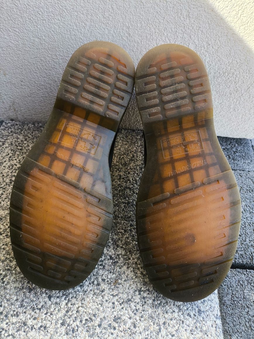 Dr.Martens 2976 Black Smooth Męskie Sztyblety Botki Rozmiar 44