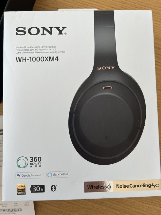 Headphone SONY WH-1000XM4 ANC noise cancelling