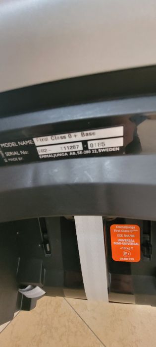 Wozek Emaljunga spacerówka + gondola + fotelik
