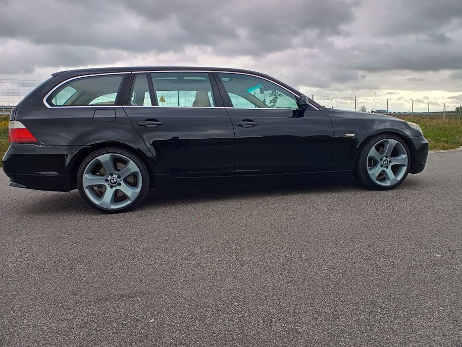 BMW e61 535d na bloku żeliwnym, doinwestowane