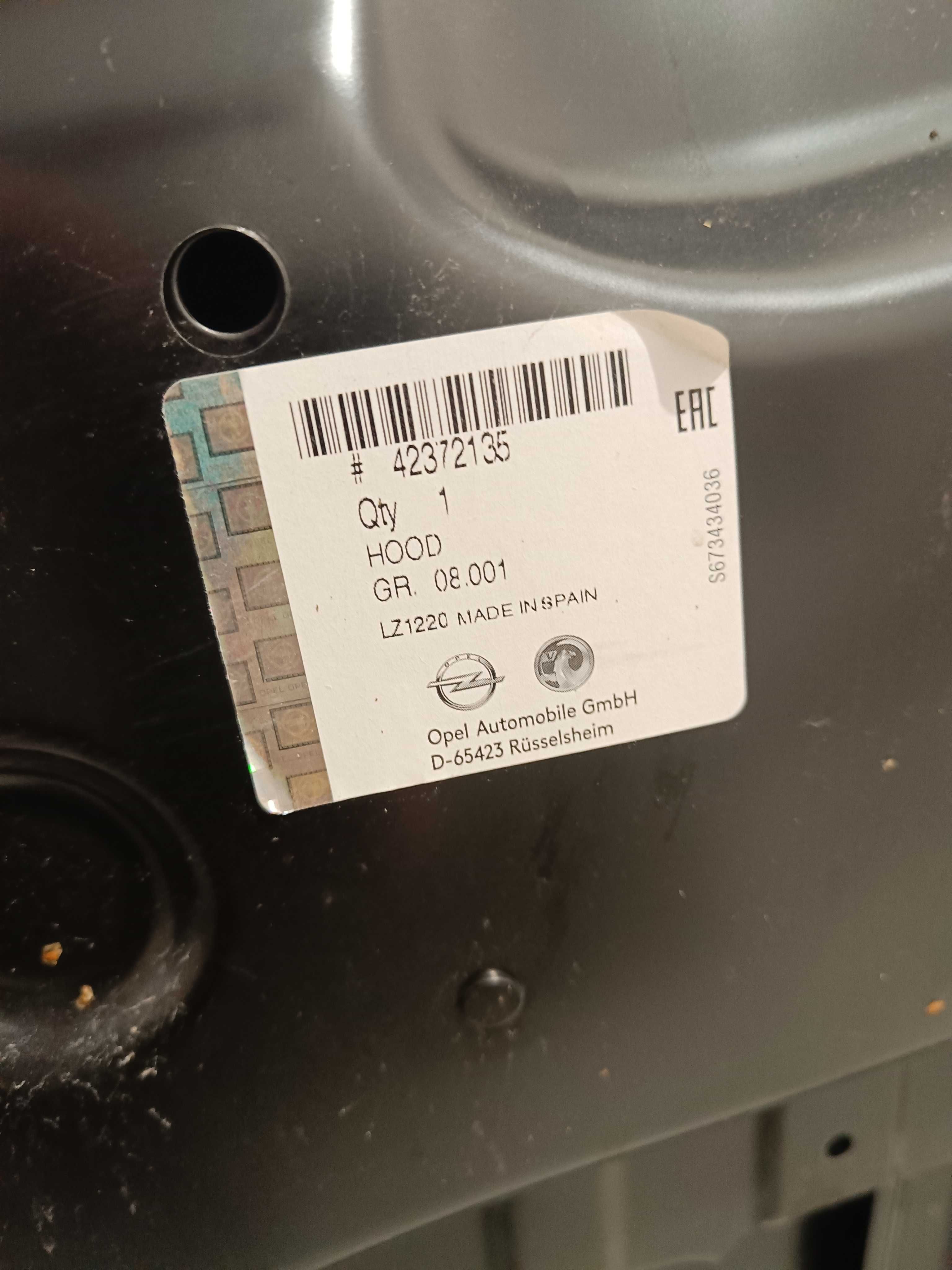 maska Opel Mokka A