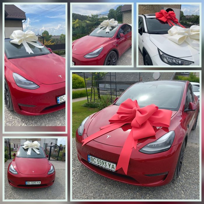 Бант подарунковий, бант на машину, бант на автомобіль