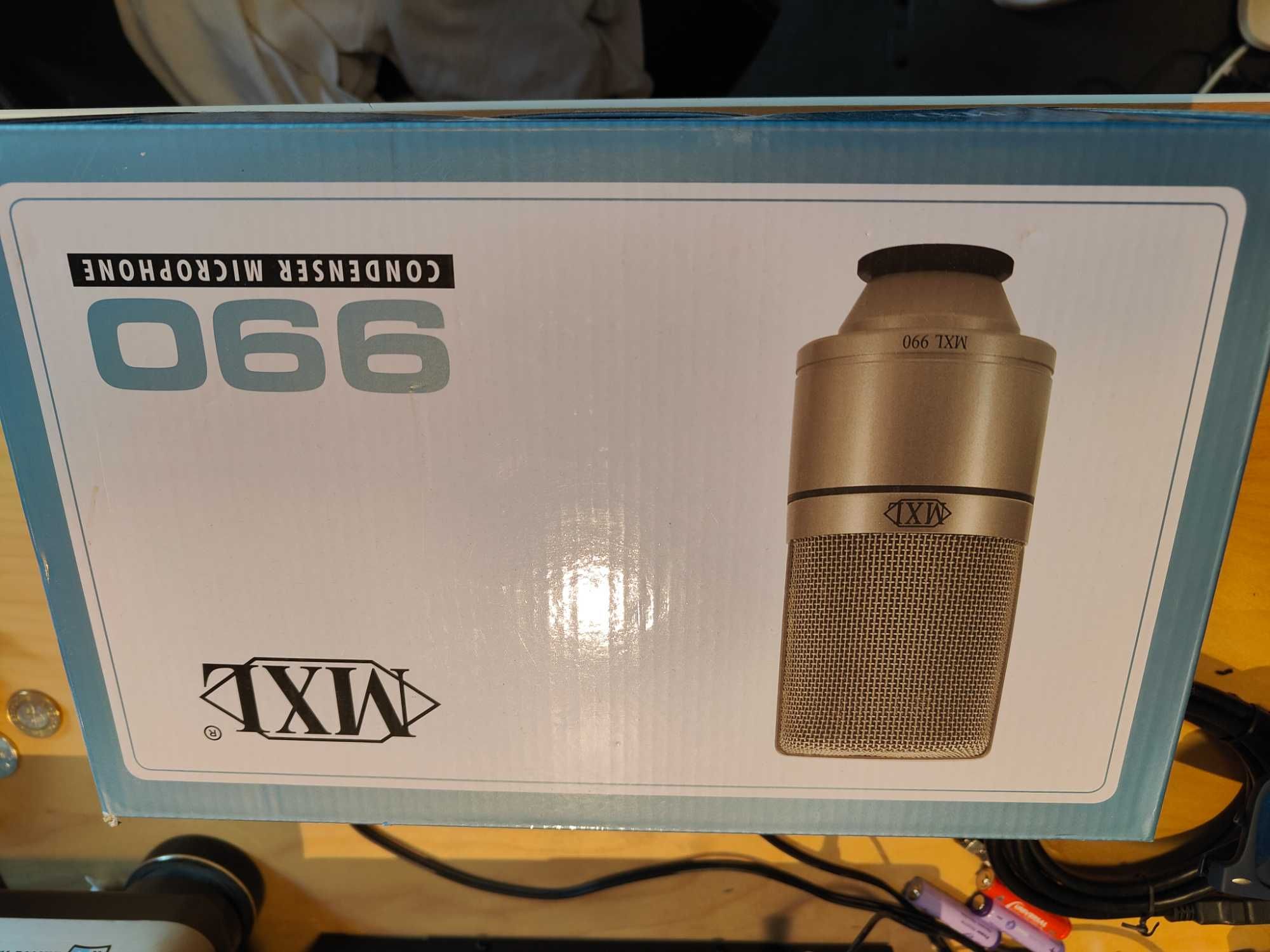 MXL 990 Mikrofon Pojemnościowy home studio