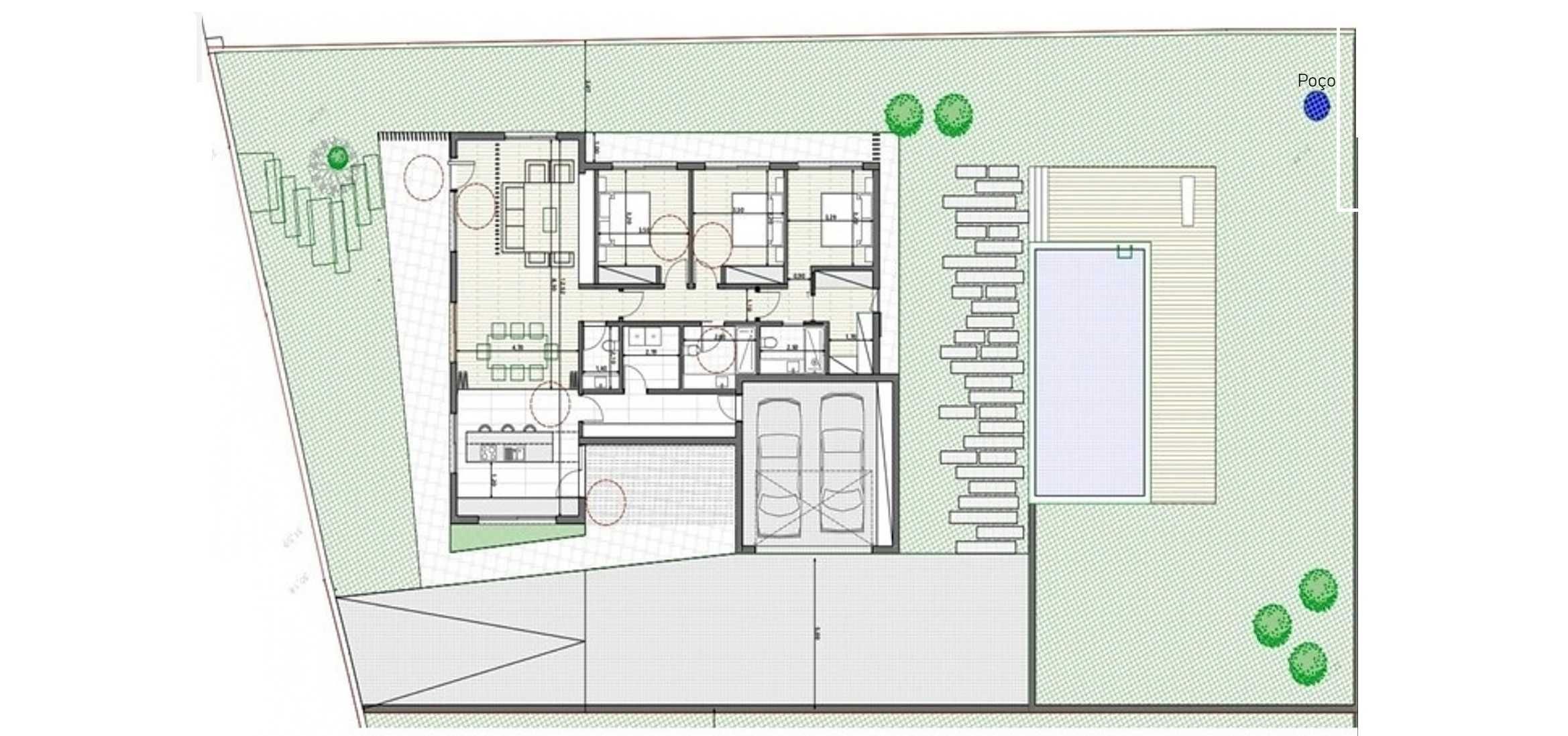 Terreno Urbano de 936 m2 c/projeto aprovado p/moradia térrea isolada