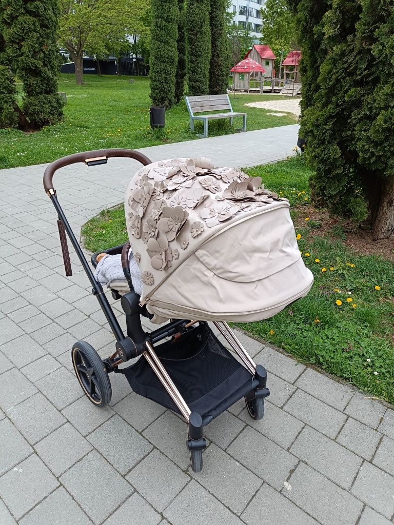 Cybex priam flowers beige