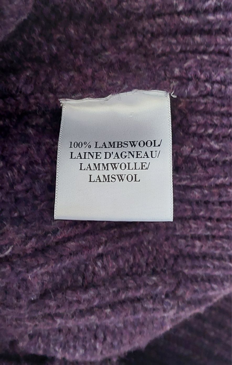 Sweter 100% wełna jagnieca