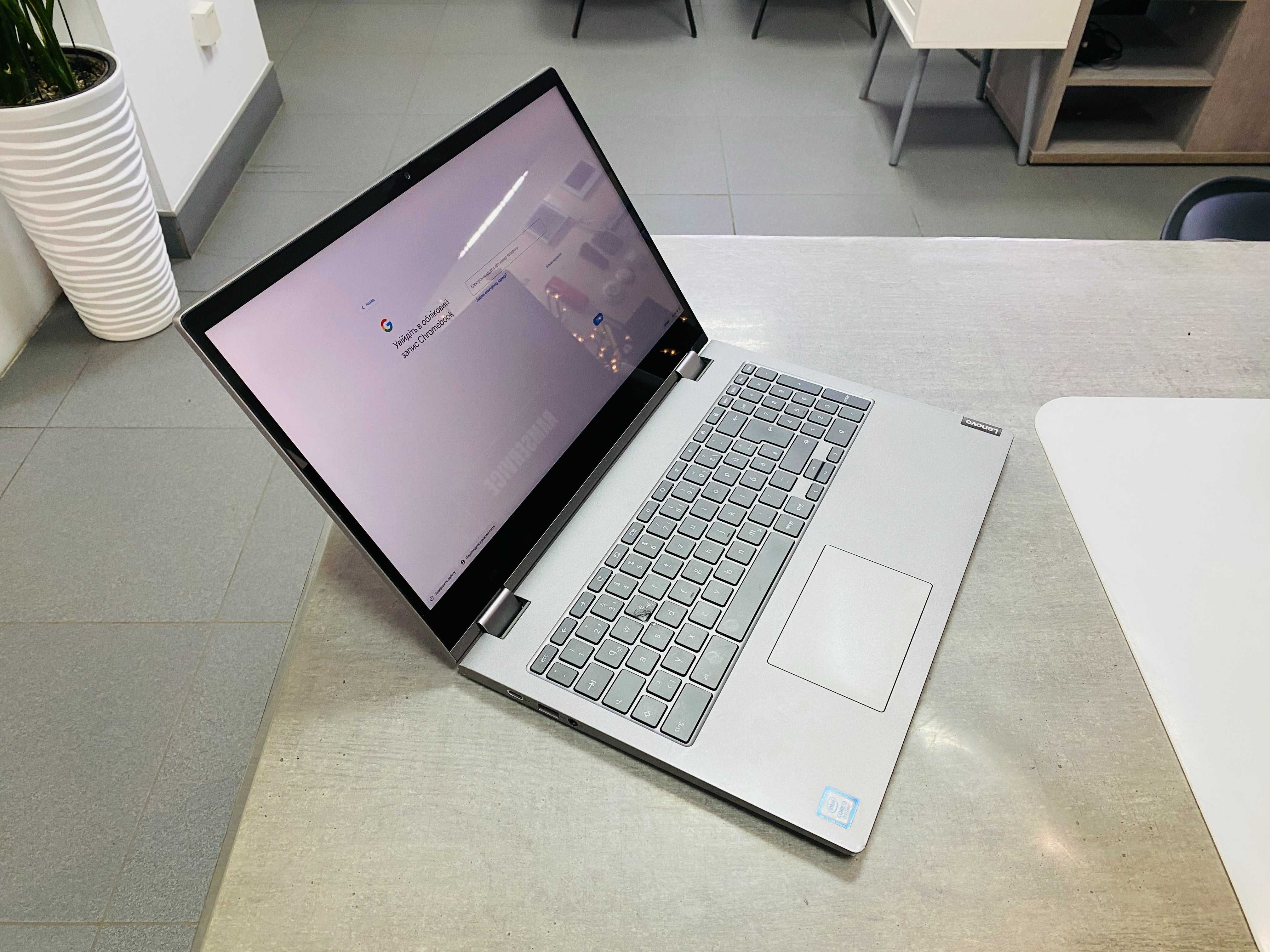 Ноутбук Lenovo C340 / сенсорний 15.6" / i3-8gen / 8GB RAM / 64GB SSD /