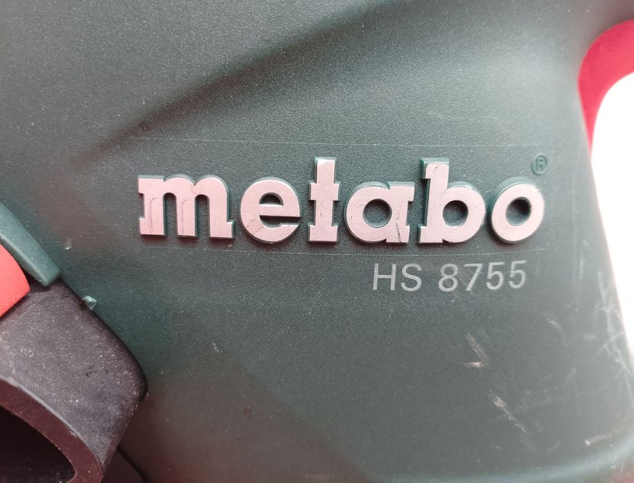 Садовий кущоріз metabo hs 8755 кусторез